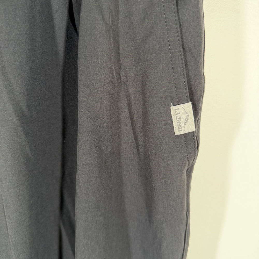 L.L.Bean Men's Multisport Knit Lined Pants Black Large 30” - Picture 5 of 10